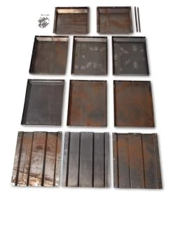 Corten Steel Modular Raised Bed, 2'x6' -Garden Care Shop 8610703 0142 tif