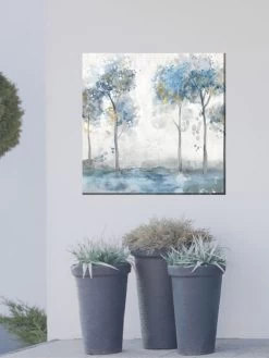 Glimmering Mist Outdoor Wall Art