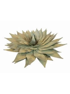 Desert Steel Spiral Aloe Sculpture -Garden Care Shop 8610751 01v desert steel spiral aloe 24 inch