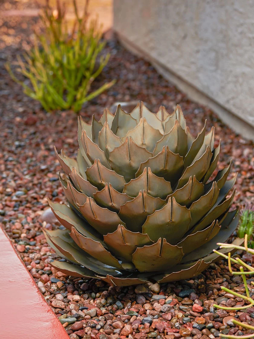 Desert Steel Artichoke Agave Sculpture 5 Desert Steel Artichoke Agave Sculpture - Image 5