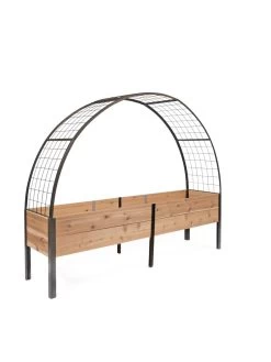 2’ X 8’ Arch Trellis For Planter Boxes 11 2’ X 8’ Arch Trellis For Planter Boxes -Garden Care Shop 8610798 0809 tif
