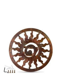 Rustic Sun Wall-Mount Garden Hose Hanger 6 Rustic Sun Wall-Mount Garden Hose Hanger -Garden Care Shop 8611025 0828 tif
