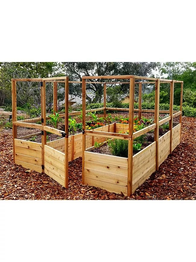 Garden In A Box With Deer Fence, 8' X 16' 2 Garden In A Box With Deer Fence, 8' X 16' - Image 2
