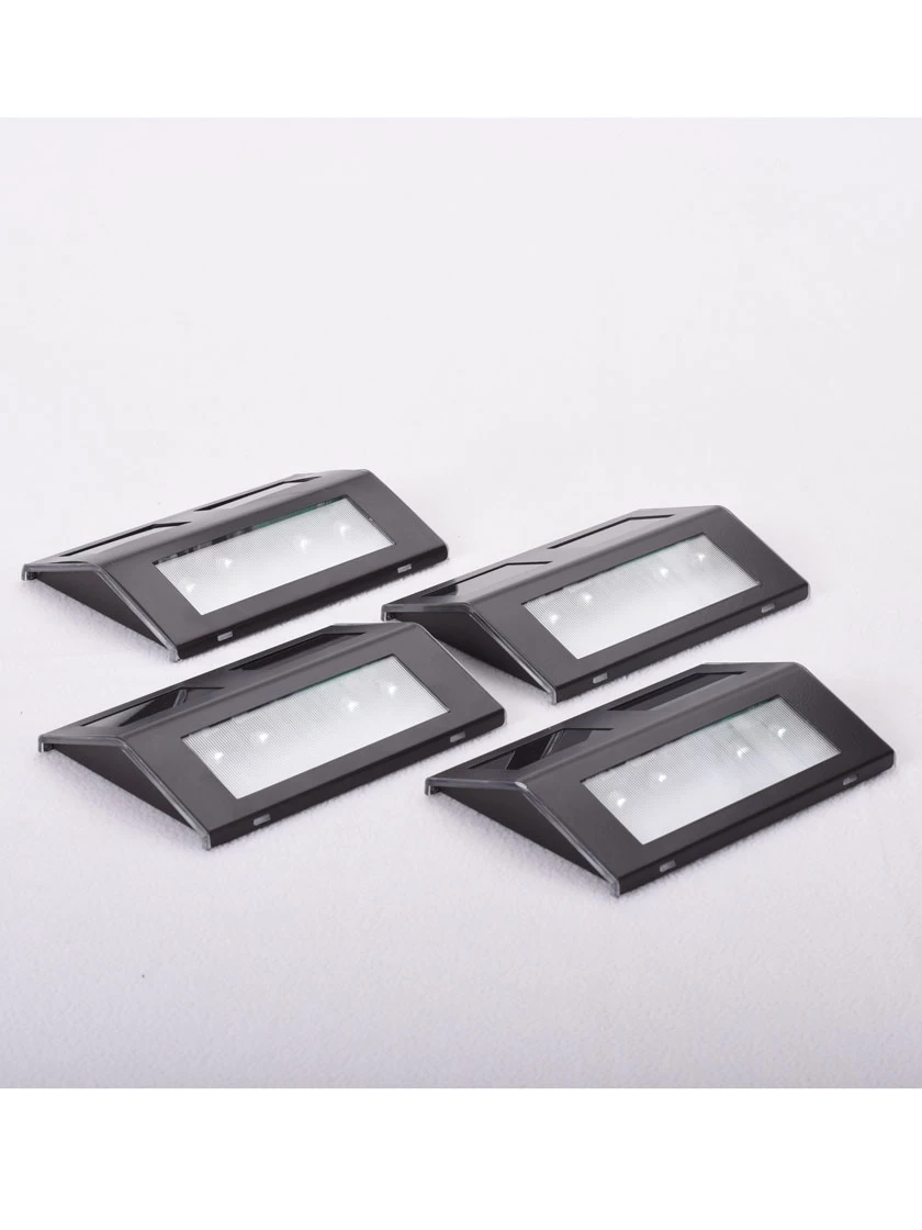 MAXSA® Solar-Powered Metal Deck Light, Set Of 4 7 MAXSA® Solar-Powered Metal Deck Light, Set Of 4 - Image 7