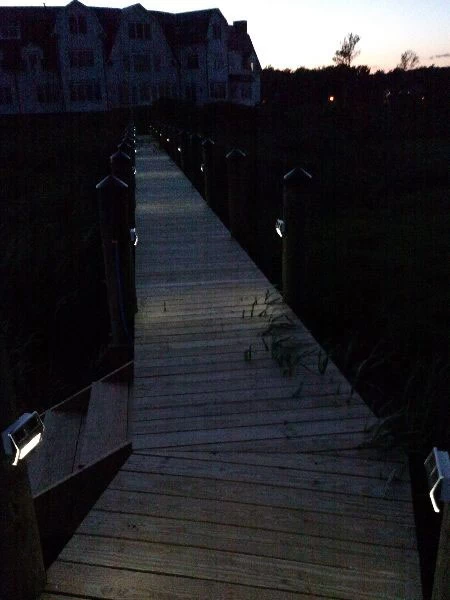 MAXSA® Solar-Powered Metal Deck Light, Set Of 4 3 MAXSA® Solar-Powered Metal Deck Light, Set Of 4 - Image 3