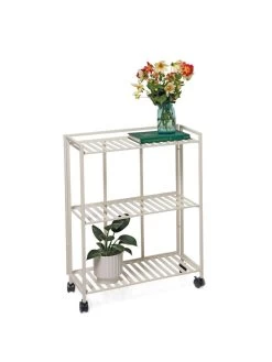 Oslo 2-Tier Plant Stand With Folding Shelves 8 Oslo 2-Tier Plant Stand With Folding Shelves -Garden Care Shop 8611766 4747 tif