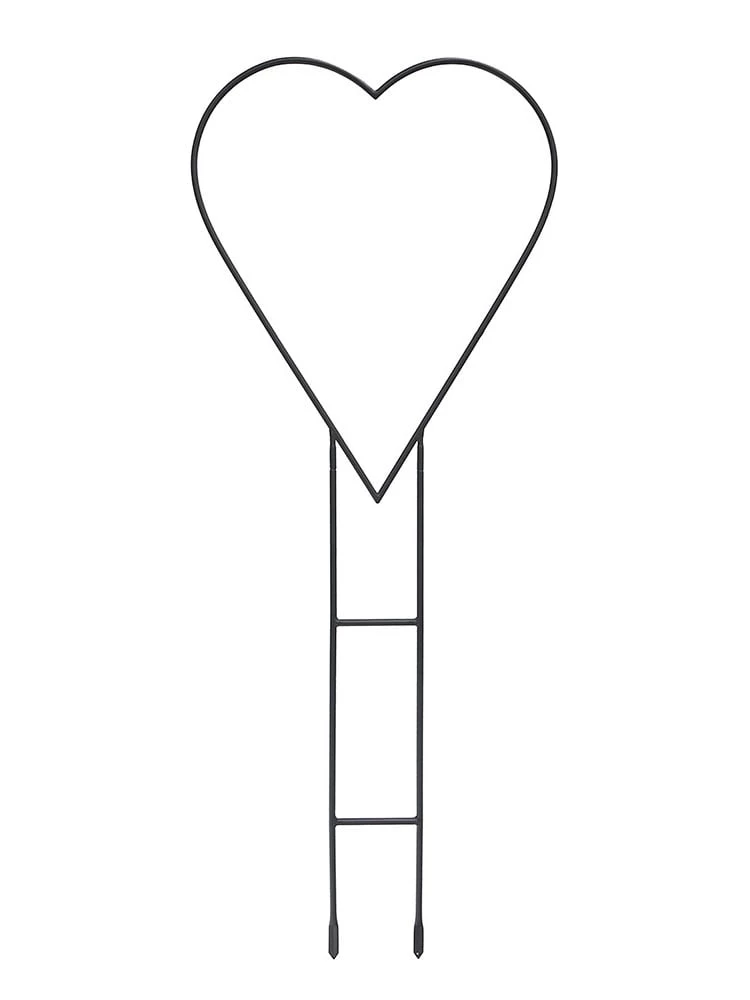 Achla Heart Trellis, 64" 1 Achla Heart Trellis, 64"