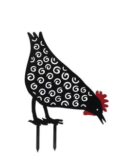 Chicken Friends Garden Stake -Garden Care Shop 8612015 4545 tif