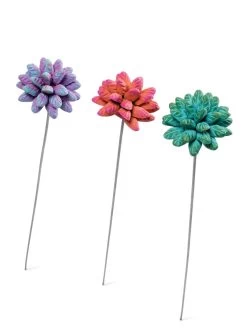 Dahlia Flower Garden Stakes Set 6 Dahlia Flower Garden Stakes Set -Garden Care Shop 8612055 5954 tif