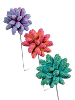 Dahlia Flower Garden Stakes Set 7 Dahlia Flower Garden Stakes Set -Garden Care Shop 8612055 5955 tif