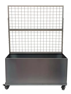 Nice Corten Trough Planters With Trellis -Garden Care Shop 8612395 01V jpg