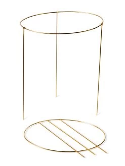 Brass Plated Grow Throughs, Set Of 2 10 Brass Plated Grow Throughs, Set Of 2 -Garden Care Shop 8612661 191