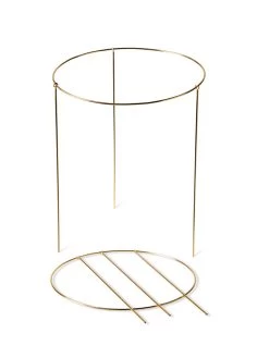 Brass Plated Grow Throughs, Set Of 2 11 Brass Plated Grow Throughs, Set Of 2 -Garden Care Shop 8612662 188