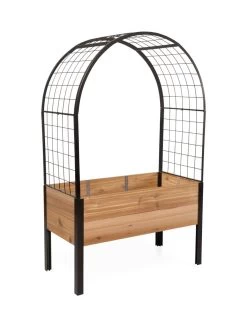 2’ X 4’ Arch Trellis For Planter Boxes -Garden Care Shop 8612976 0006