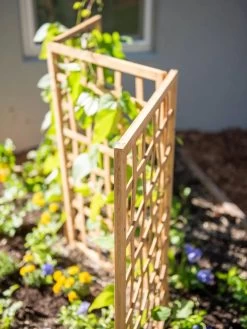Bamboo Zig-Zag Trellis 24" X 36" -Garden Care Shop 8613151 6459