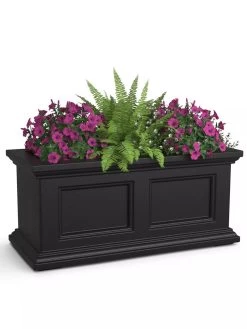 Fairfield Self-Watering Window Box, 2’ 14 Fairfield Self-Watering Window Box, 2’ -Garden Care Shop 8613268 02V tif