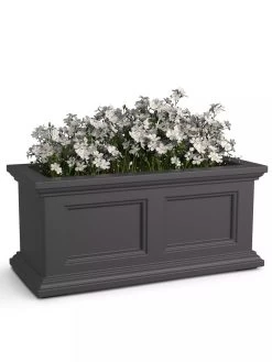 Fairfield Self-Watering Window Box, 2’ 12 Fairfield Self-Watering Window Box, 2’ -Garden Care Shop 8613268 09V tif