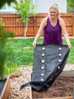 SeedSheets Organic Vegetable Garden, Serenity Flowers, 4' X 8' -Garden Care Shop 8613295 10V