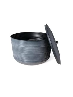 Ribbed Hose Pot With Lid -Garden Care Shop 8613332 5803