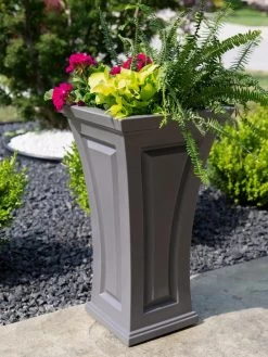 Cambridge Tall Planter, 28" Height -Garden Care Shop 8613524 08V