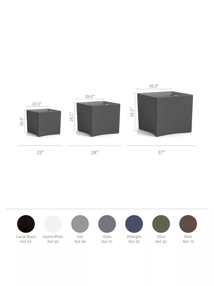 TruDrop One Pinch Planter, 23" Diameter 3 TruDrop One Pinch Planter, 23" Diameter - Image 3