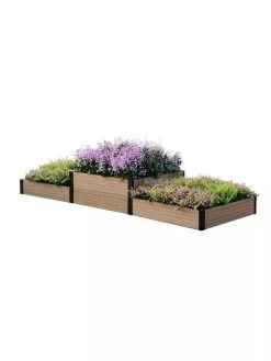 Terraced Triple Garden Bed