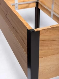 Elevated Planter Box, 2' X 8' -Garden Care Shop Cypress 0165 tif 3