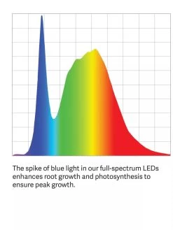 2-Tier SunLite® Garden -Garden Care Shop LED ColorSpectrum grid PDP 15